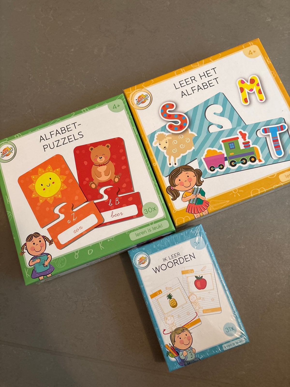 Nieuwe educatieve spellen: Alfabet Puzzels, Leer het Alfabet, Ophalen, Nieuw, Puzzelen
