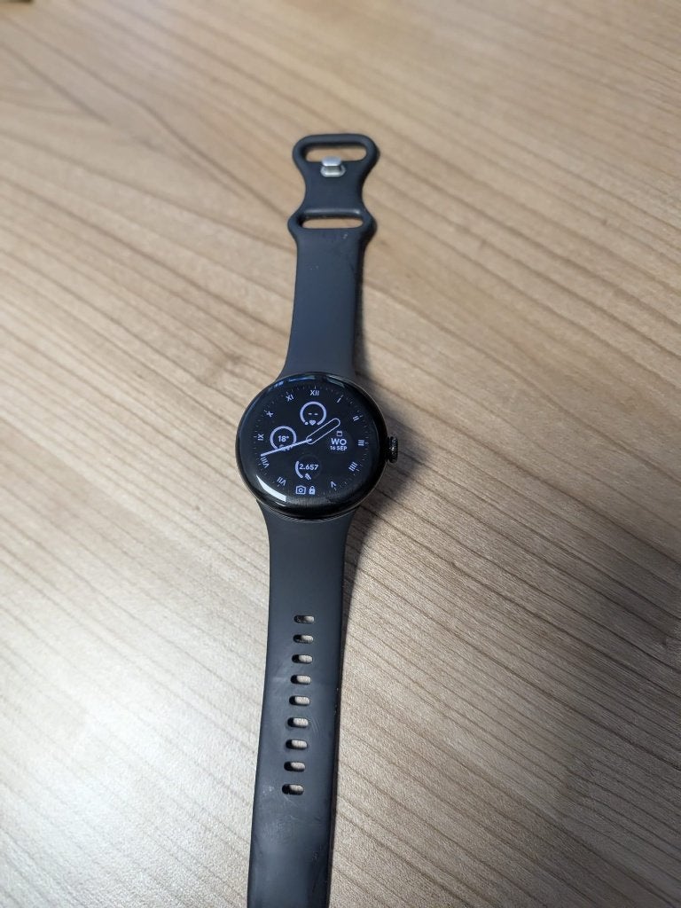 Google Pixel Watch 2, Sieraden, Tassen en Uiterlijk, Google, Zwart, Ophalen of Verzenden, Zo goed als nieuw