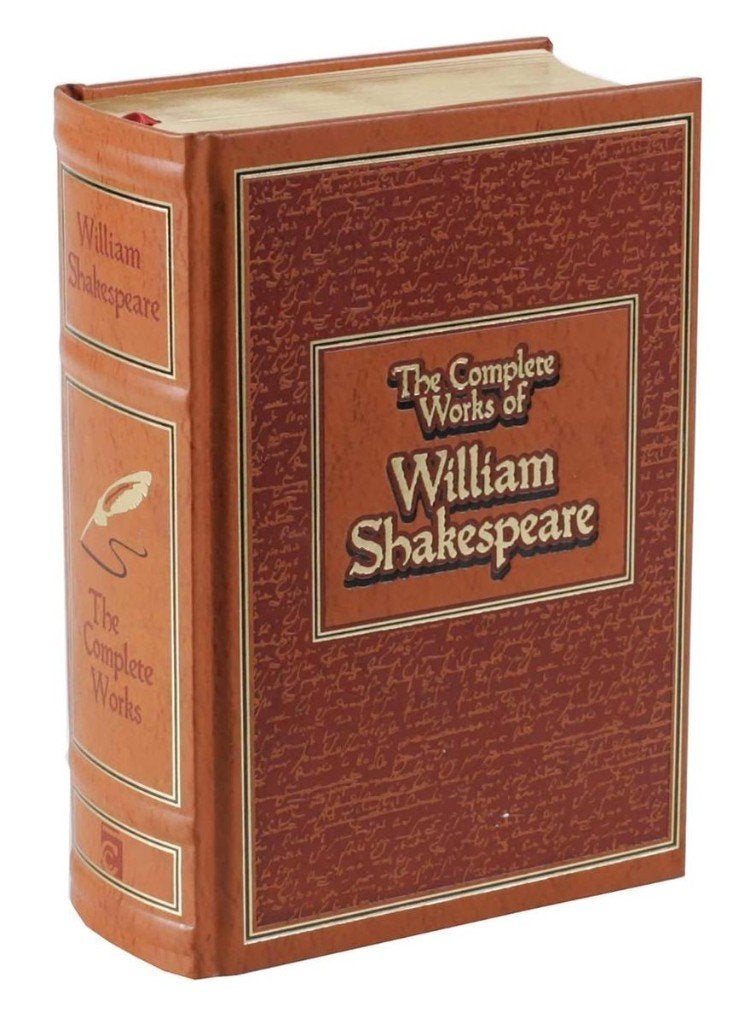 Complete Works of William Shakespeare Leather Hardcover, Ophalen of Verzenden, Nieuw, William Shakespeare, Europa overig