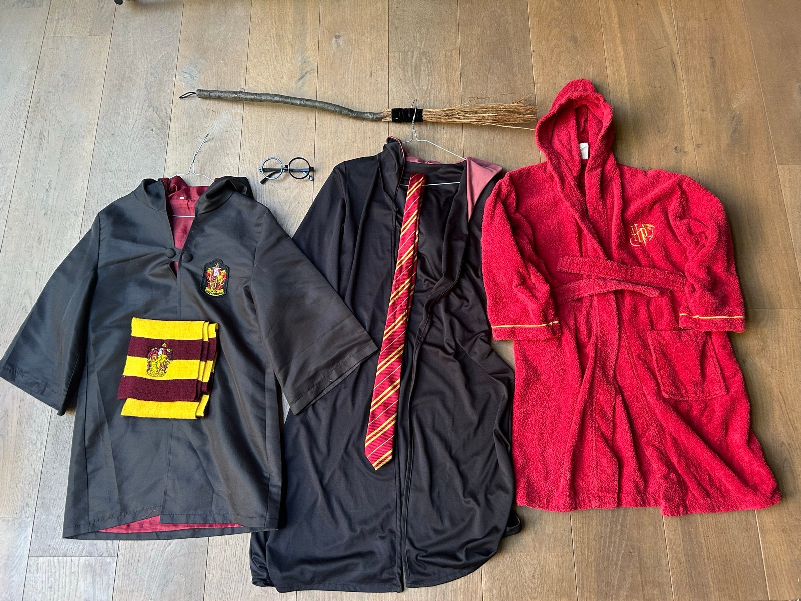 Harry Potter verkleedset Gryffindor - Maat 6-12 jaar, Ophalen of Verzenden, Gebruikt, 122 t/m 128, Jongen of Meisje