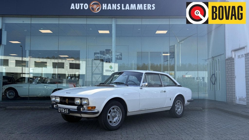 Peugeot 504 2.0 Coupé Inj., Auto's, Gebruikt, Overige modellen, 1210 kg, Wit