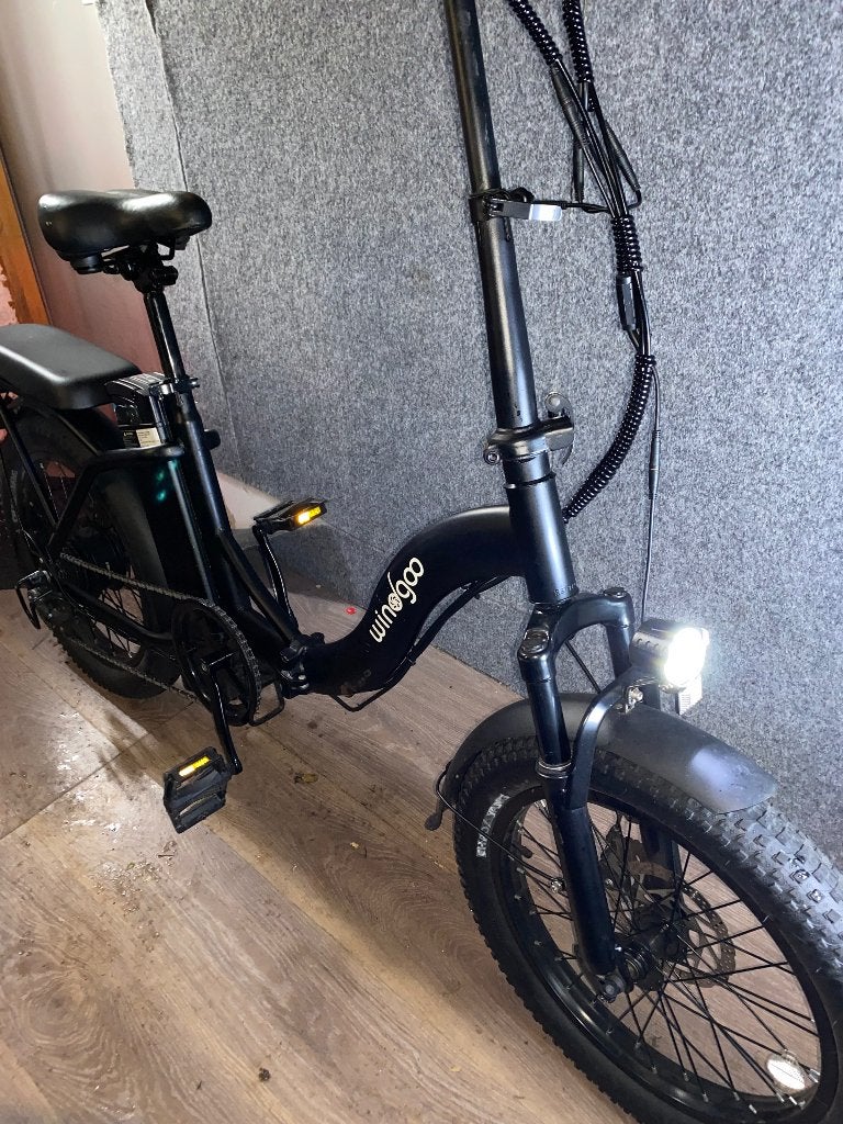 Windgoo elektrische vouwfiets, Zo goed als nieuw, 59 cm of meer, 50 km per accu of meer, Ophalen
