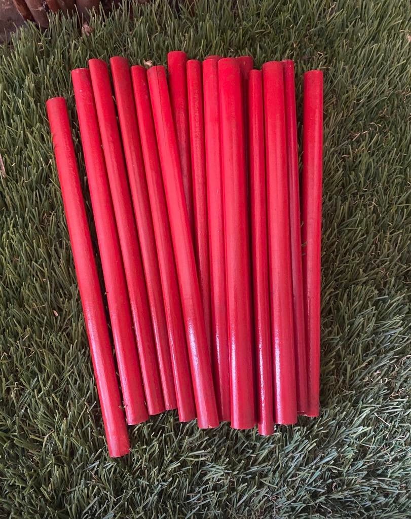 Nieuwe rode potloden - 25 stuks, Ophalen of Verzenden, Nieuw, Potlood of Stift
