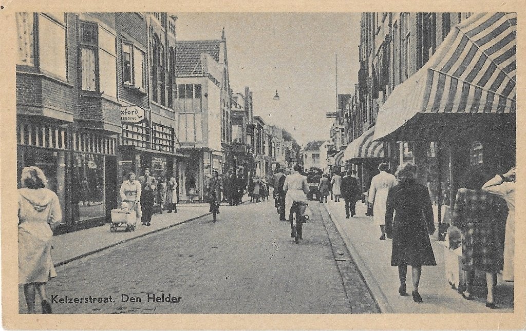 AK Den Helder - Keizerstraat, Verzenden, 1940 tot 1960, Gelopen, Noord-Holland