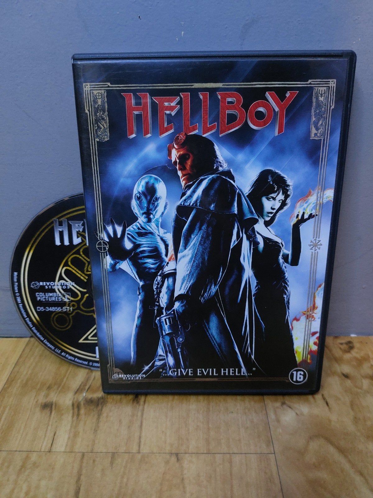 Hellboy (DVD), Alle leeftijden, Ophalen of Verzenden, Zo goed als nieuw