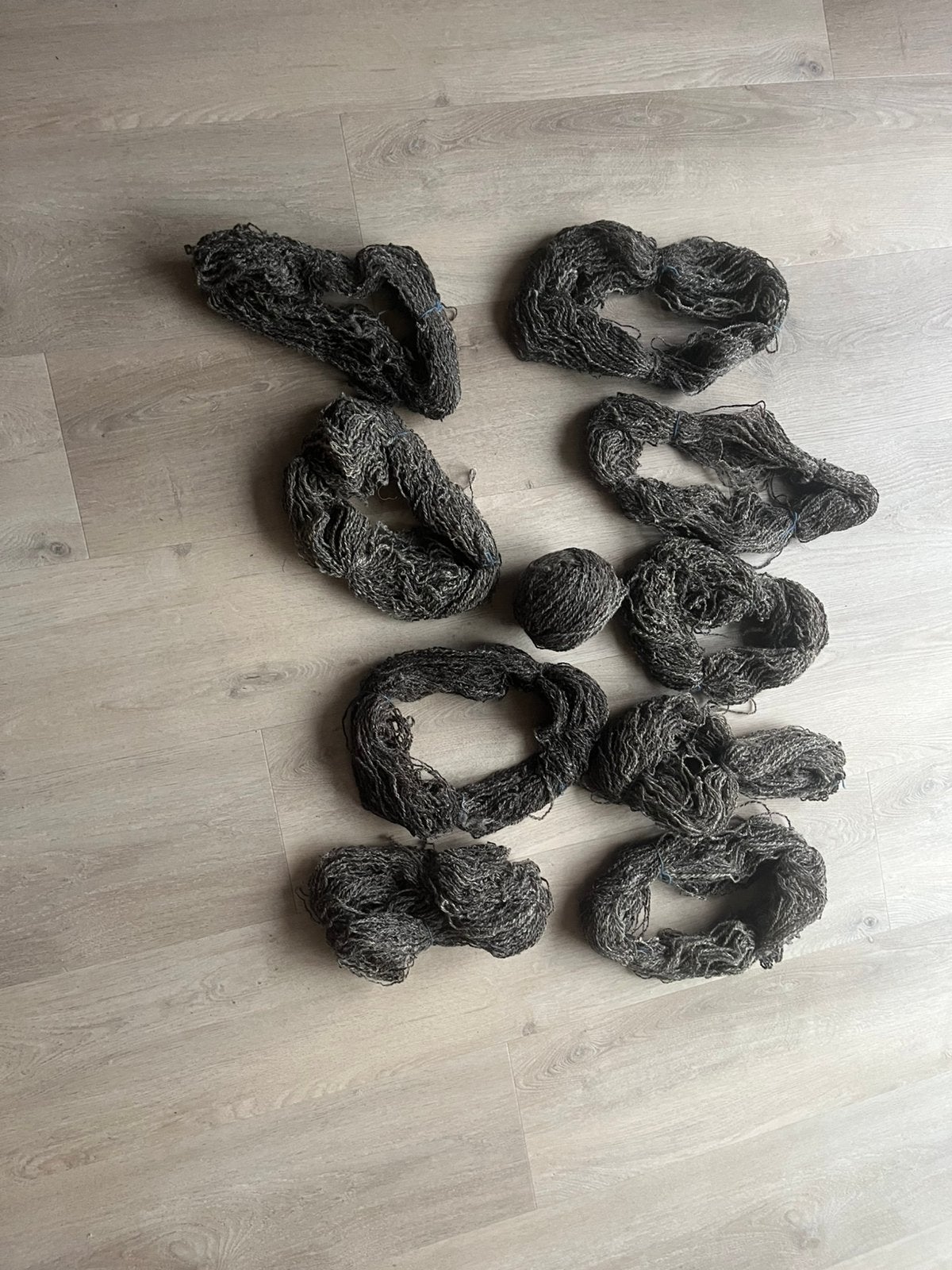 Ongewassen schapenwol, Verzenden, Zo goed als nieuw, Breien of Haken, Wol of Garen