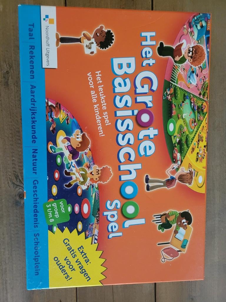 Het Grote Basisschool Spel (basis + rekenen aanvulset), Ophalen of Verzenden