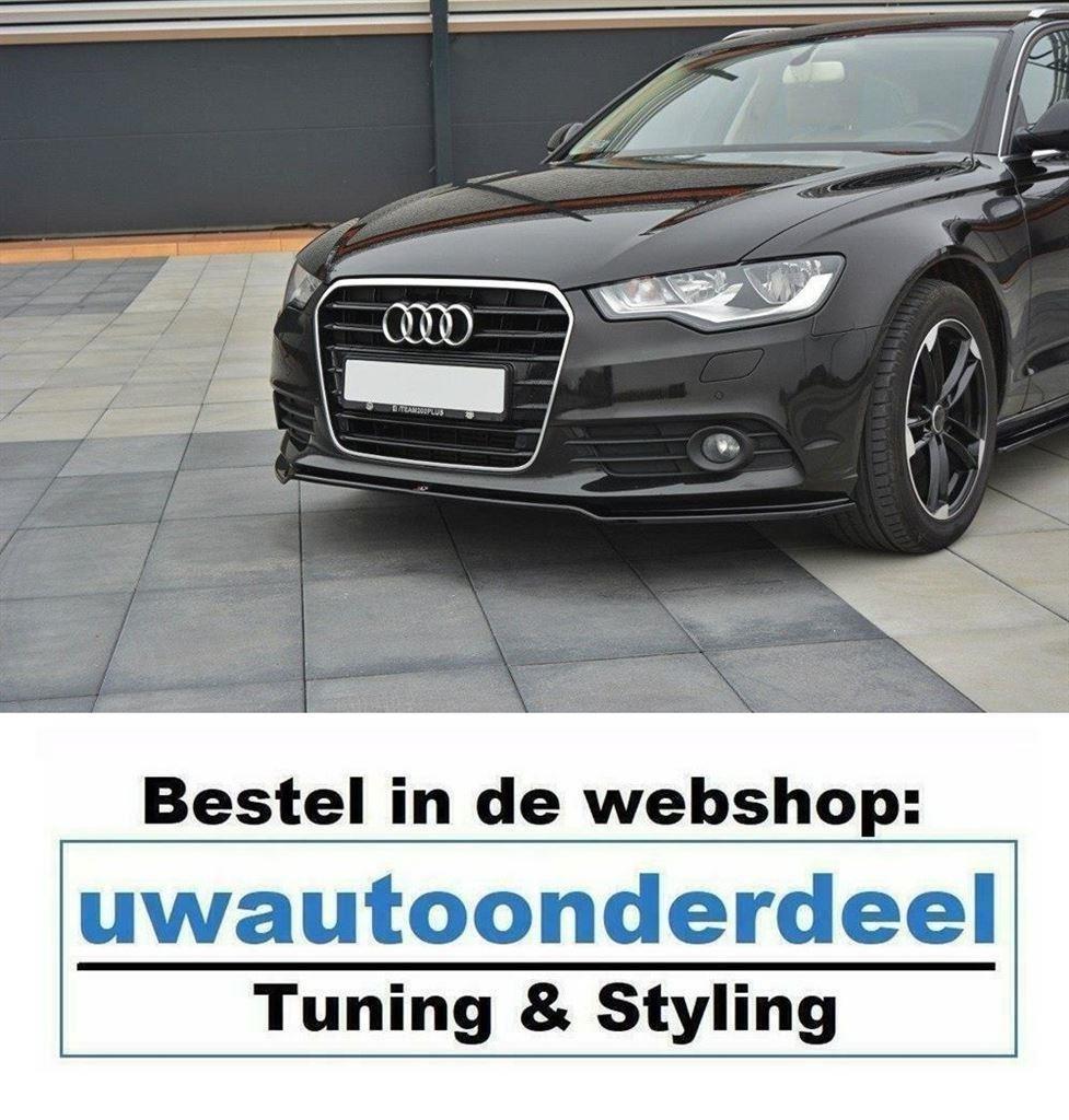 Spoiler Voorspoiler Lip Splitter Geschikt voor Audi A6 C7