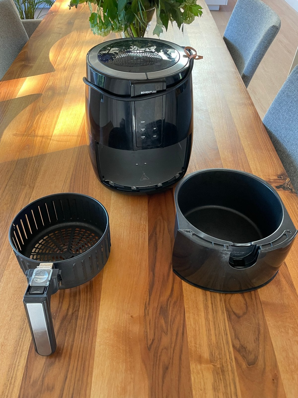Inventum Airfryer GF254HLD/02, Ophalen of Verzenden, Zo goed als nieuw, Airfryer, 1000 t/m 1499 gram