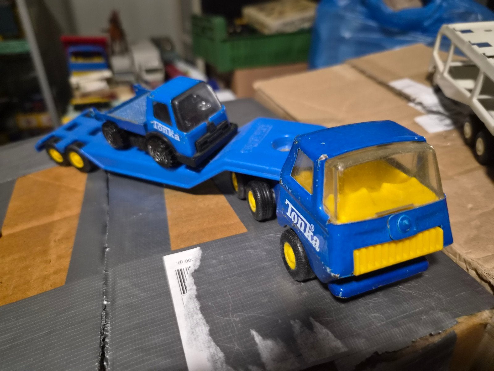 tonka auto.s, Tonka, T, Ophalen of Verzenden, Zo goed als nieuw