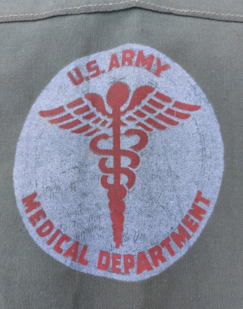 U.S WO2 Army US Army Medical Folding Litter stretcher canvas, Ophalen of Verzenden, Amerika