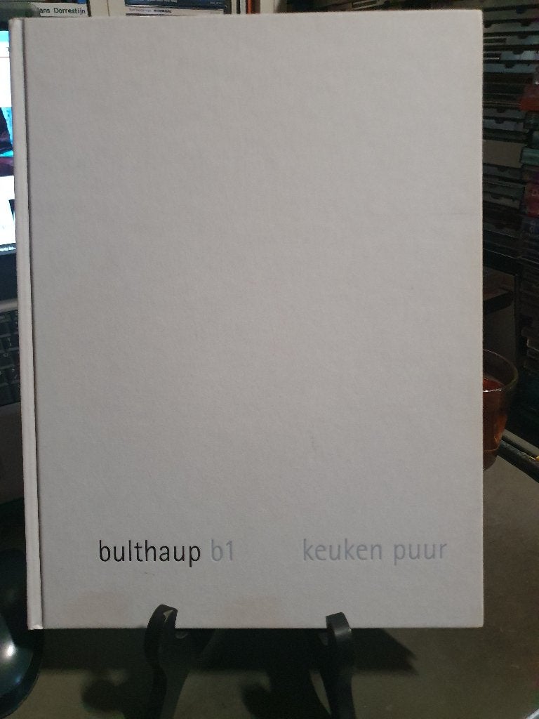 bulthaup b1 keuken puur boek 2013, Ophalen, Zo goed als nieuw