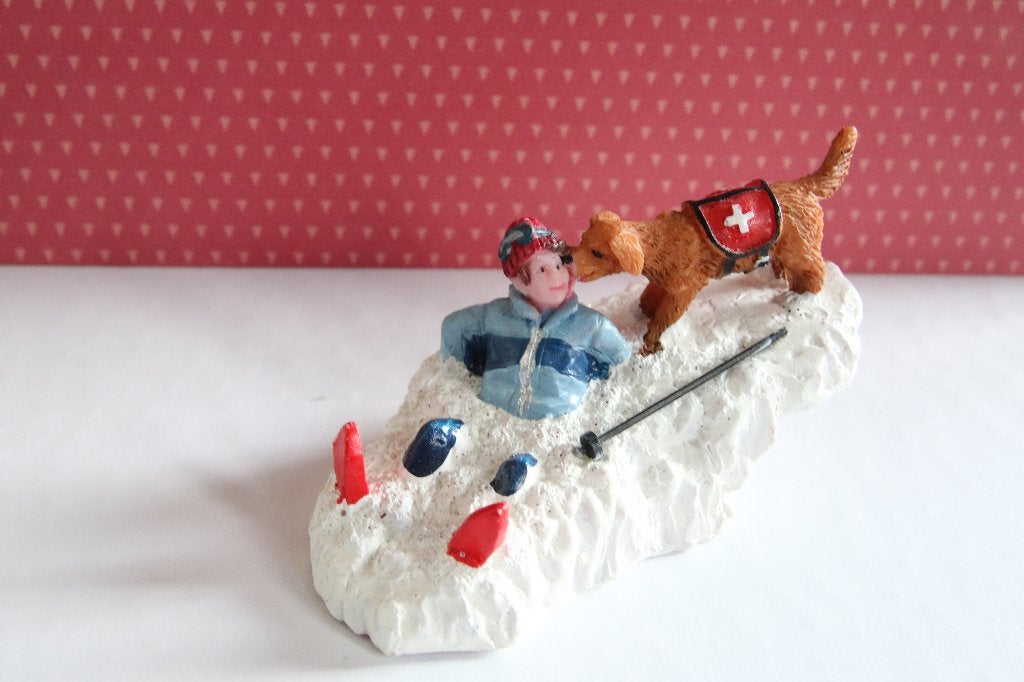 To the rescue Lemax figurine voor een kerstdorp, Ophalen of Verzenden, Gebruikt