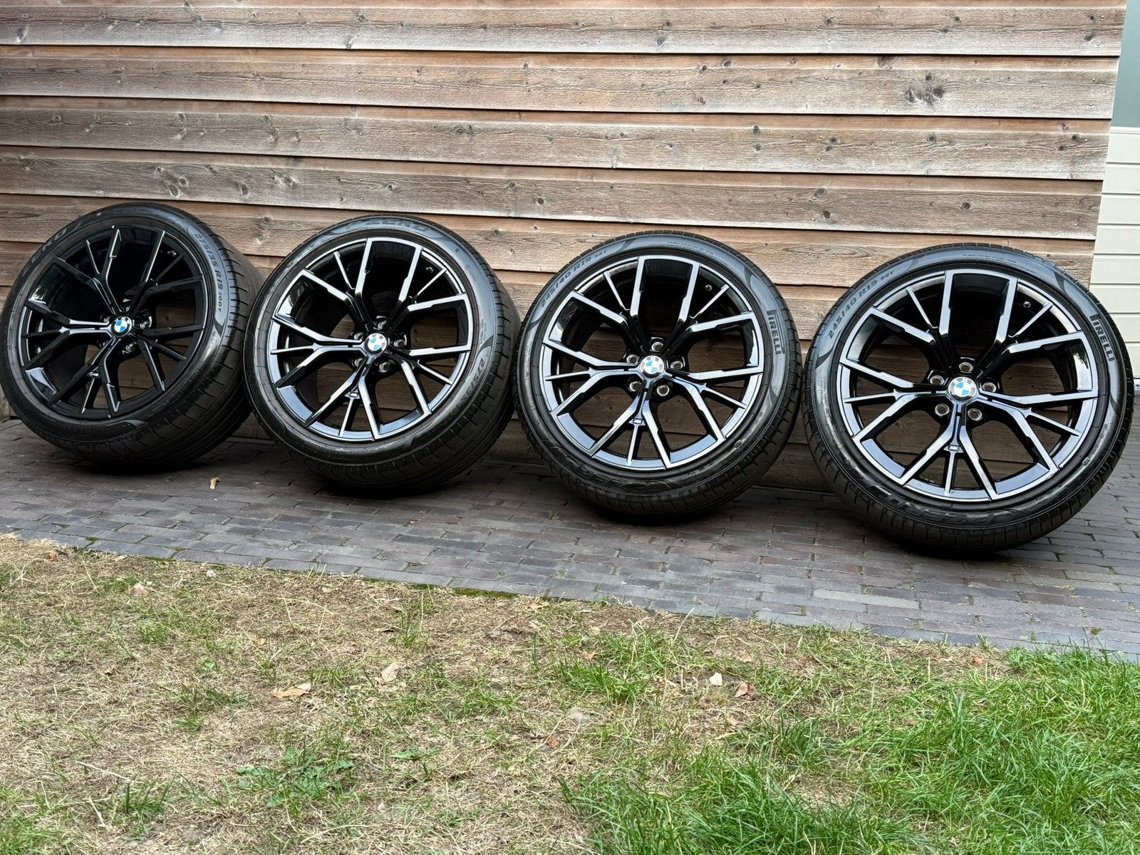 Orig BMW 5-serie Styling 845M 19 inch velgen breedset, 19 inch, Gebruikt, 275 mm, Banden en Velgen
