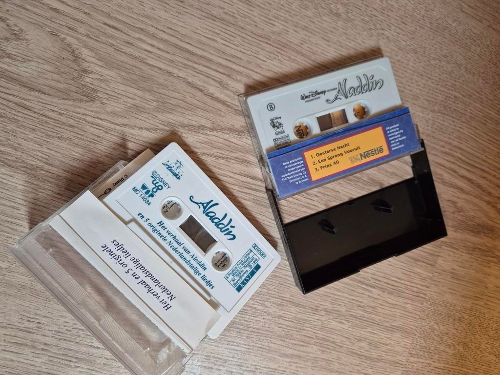 Disney Aladdin cassettebandjes, Verzamelen, Ophalen of Verzenden