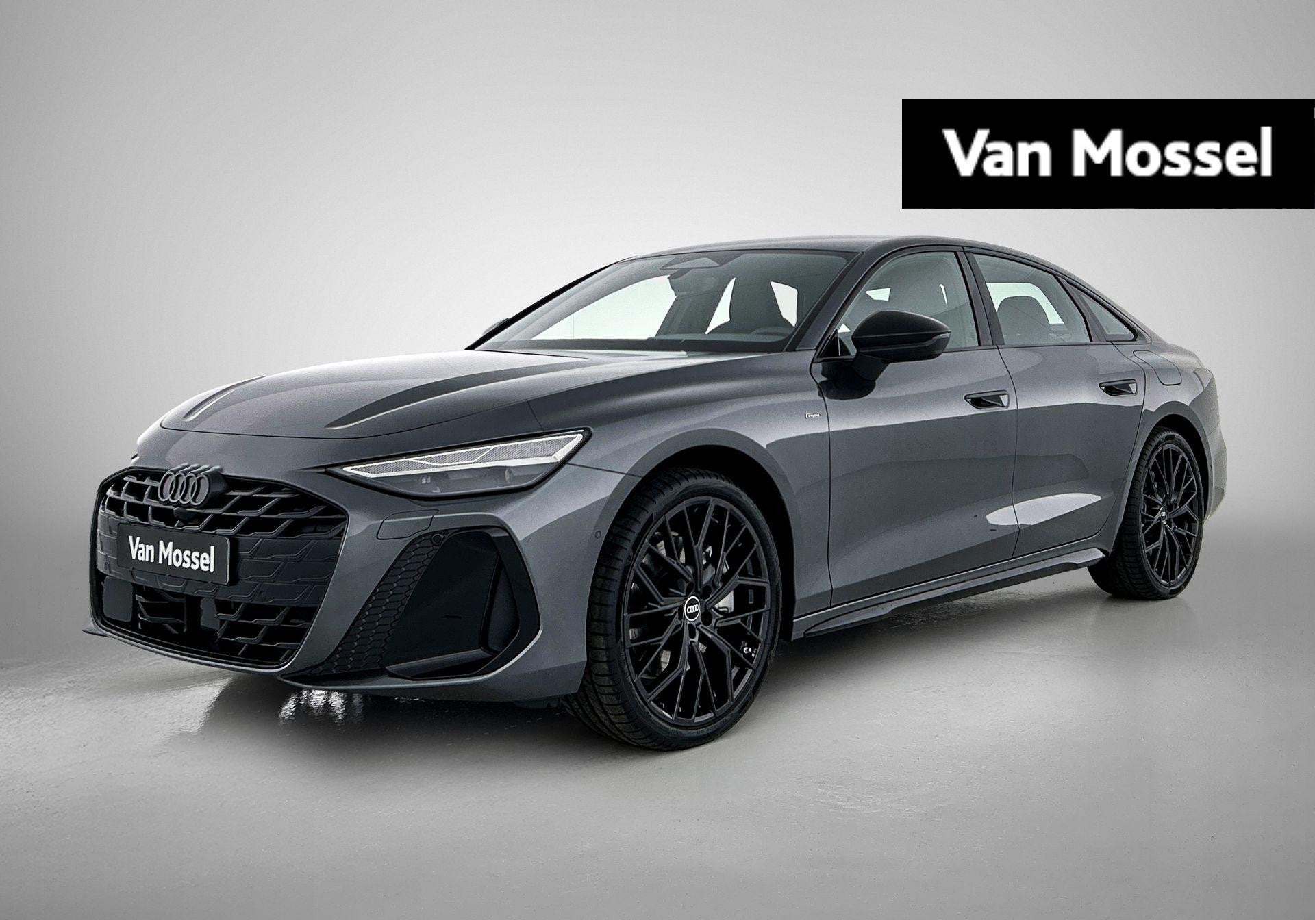 Audi A6 Limousine 2.0 e-hybrid quattro S-Line 299 PK | Navig, Auto's, Audi, Automaat, 12 maanden, Stof, Gebruikt
