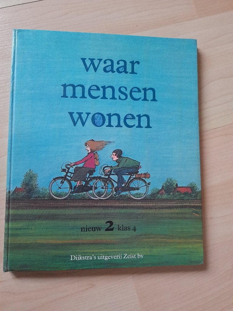 WAAR MENSEN WONEN Nieuw 2 Klas 4, Ophalen of Verzenden, Gelezen, Overige niveaus, Nederlands