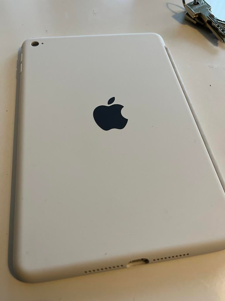 Apple iPad Mini 4 - 16 GB WiFi Zilver/Wit ZEER Nette staat, Computers en Software, Apple iPads, Zo goed als nieuw, Apple iPad Mini