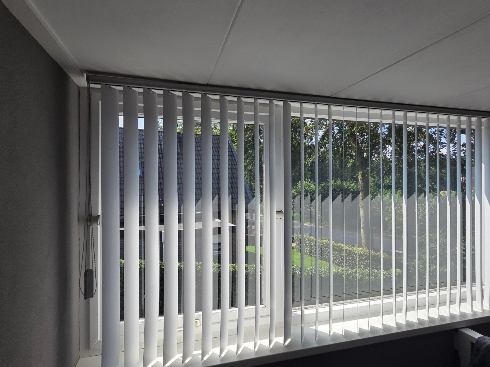 Witte lamellen - perfect voor privacy en lichtregulering, Huis en Inrichting, Ophalen, Gebruikt, Wit, Lamellen