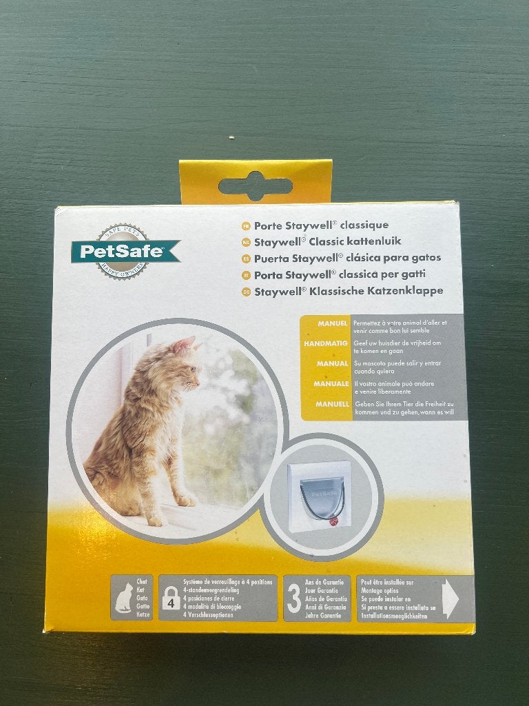 Kattenluik PetSafe Staywell Classic, Ophalen, Zo goed als nieuw