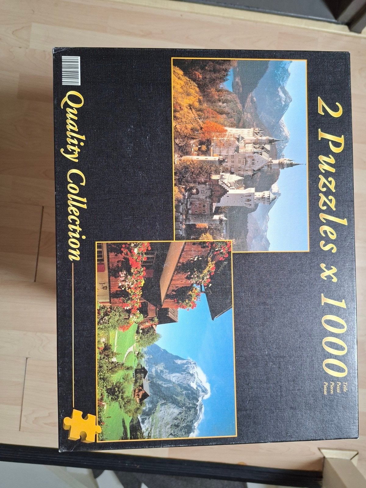 2 Legpuzzels x 1000 stukjes - Quality Collection, Ophalen of Verzenden, 500 t/m 1500 stukjes, Gebruikt, Legpuzzel