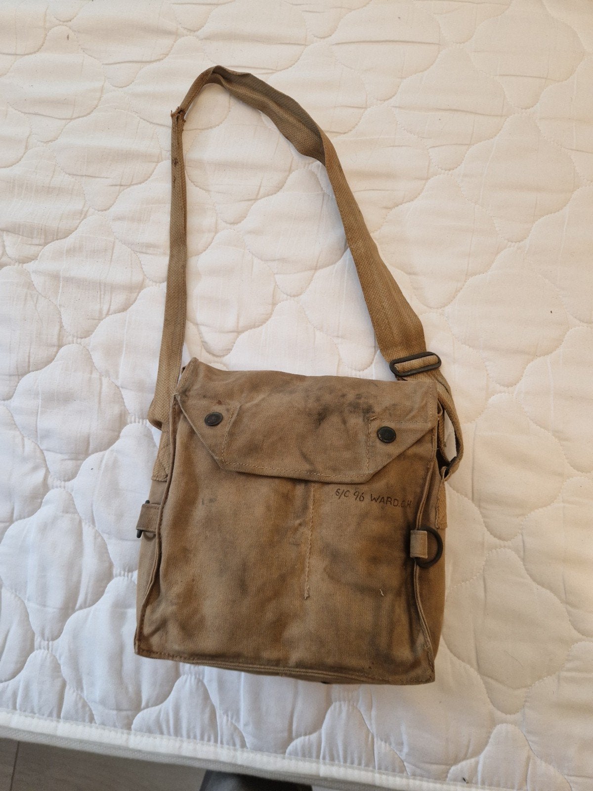 WW2 Britse gasmasker tas in goede staat, Ophalen of Verzenden, Landmacht, Engeland, Overige typen