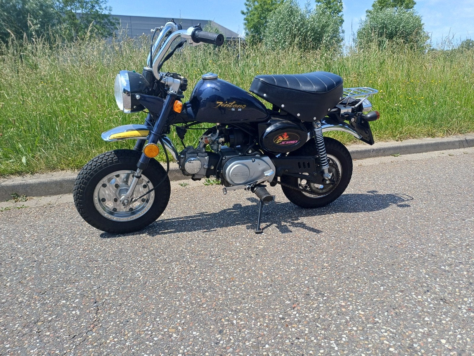 jincheng monkey bromfiets 45km eerste eigenaar!!, Fietsen en Brommers, Brommers | Oldtimers, Ophalen, Maximaal 45 km/u, 3 versnellingen