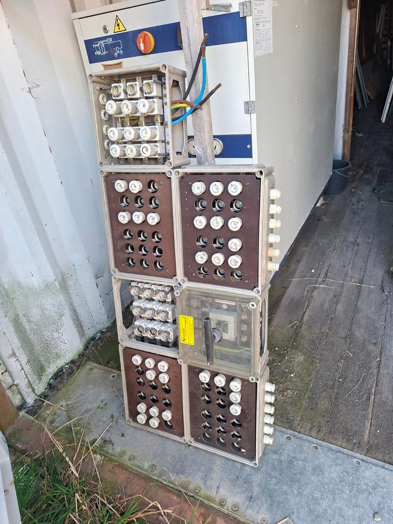 Groepenkast, Doe-het-zelf en Verbouw, Elektra en Kabels, Ophalen, Gebruikt, Overige typen