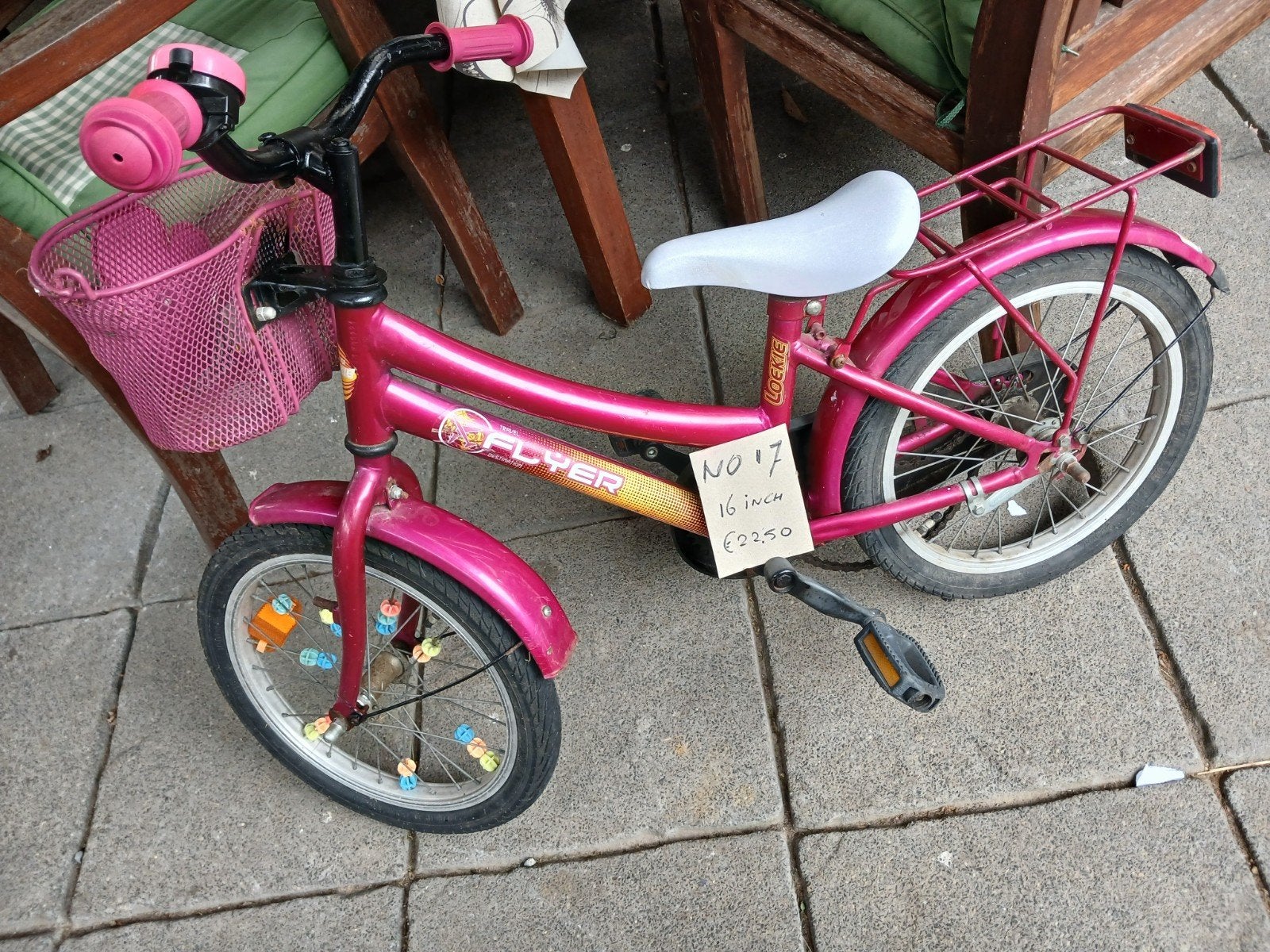 te koop 16 inch fietsjes 4 stuks, Ophalen, Gebruikt, 16 inch