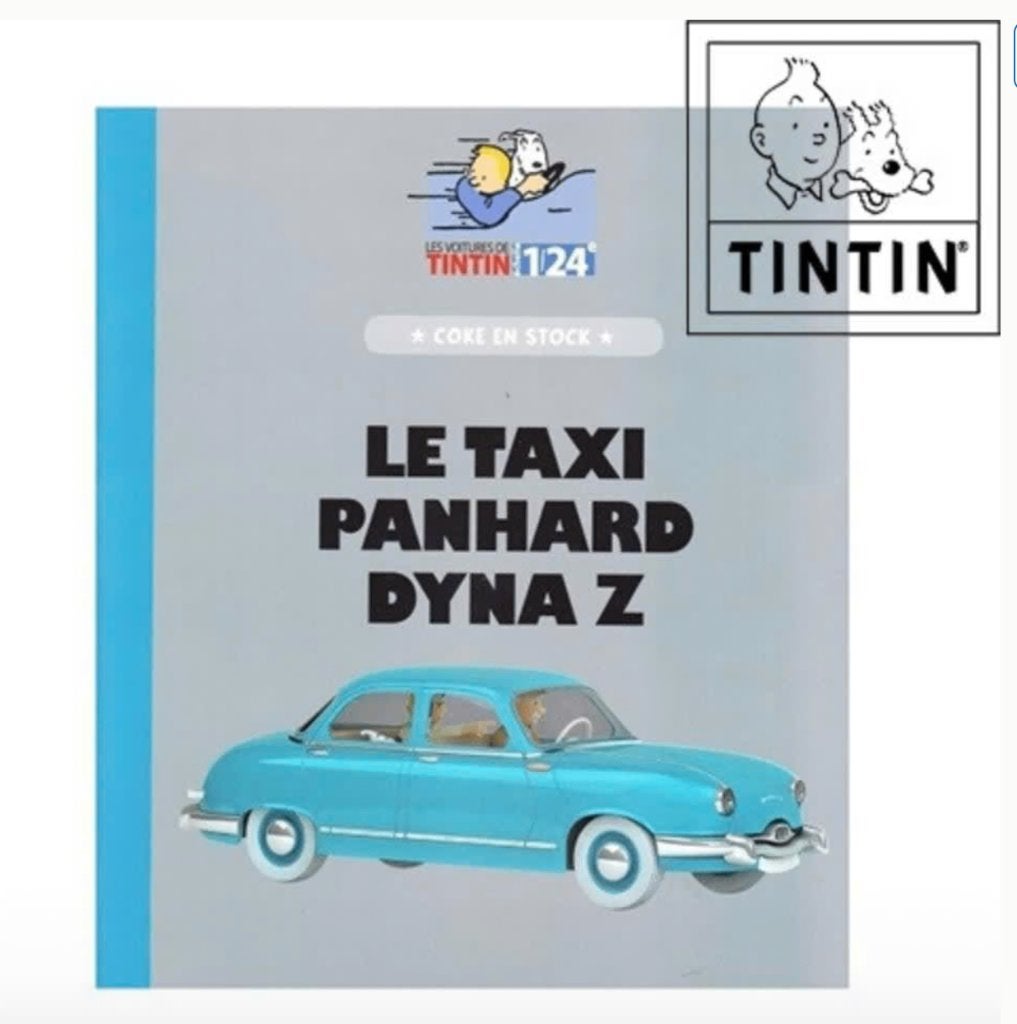 Panhard Dyna Z Taxi 1956 schaal 1/24 voitures TINTIN # 30, Verzenden, Nieuw, Auto, Overige merken