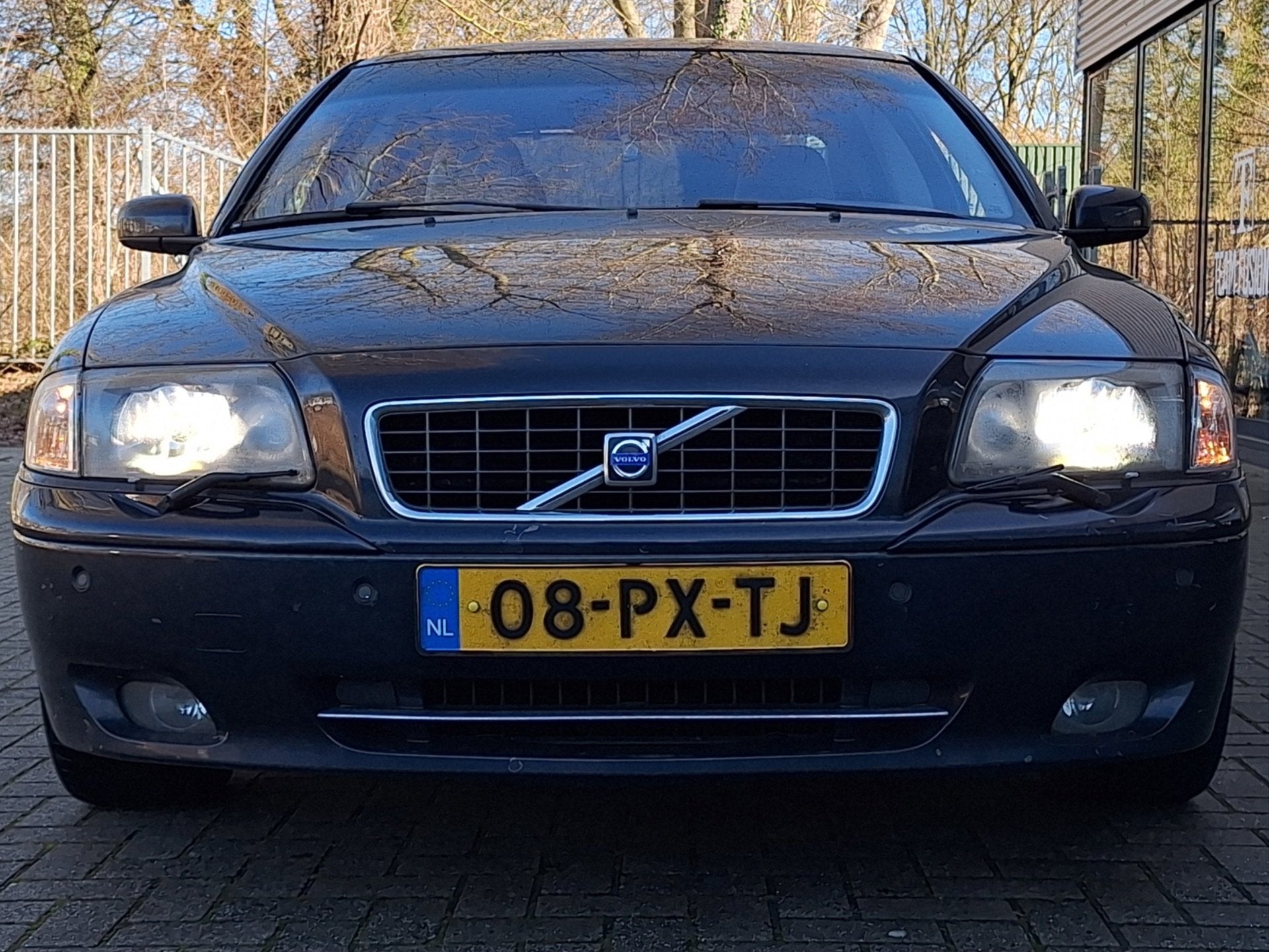 Volvo S80 2.5T Sapphire Automaat Full Option - Schuifdak Led, Auto's, Stoelverwarming, Blauw, 2521 cc, Bedrijf