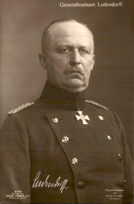 Duitse Rijk - Generaal Ludendorff - 1915, Verzamelen, Ophalen of Verzenden, Voor 1920, Gelopen, Duitsland