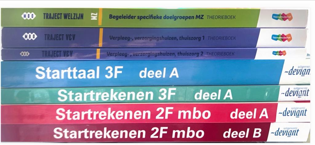 Verzorgende IG MBO 3 boeken, Ophalen of Verzenden, Zo goed als nieuw, Overige niveaus