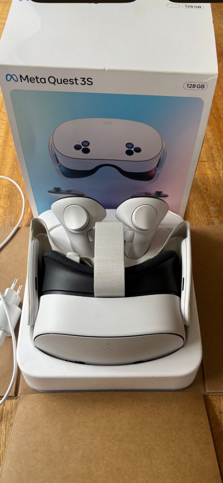 Meta Quest 3S 128GB VR-headset - Zo goed als nieuw, Overige merken, Ophalen of Verzenden, Zo goed als nieuw, Overige typen