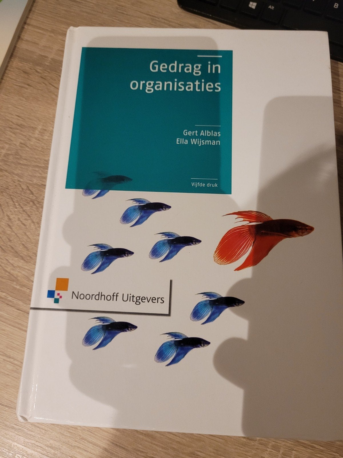Gedrag in Organisaties - Alblas & Wijsman (5e druk), Zo goed als nieuw, Gert Alblas, Ella Wijsman, Gamma, HBO