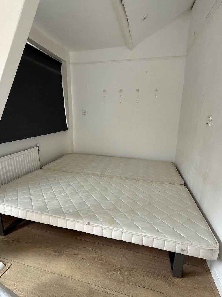 Boxspring bodem 180 x 200 cm, Ophalen, Gebruikt, Wit, Tweepersoons