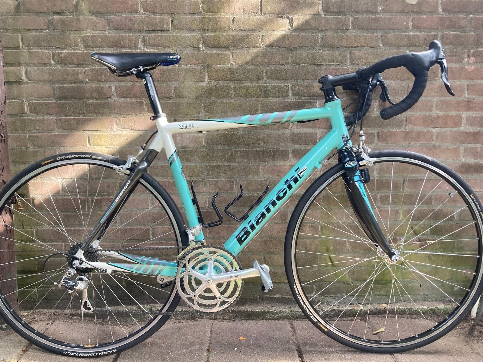 Wielrenfiets Bianchi Framemaat 55, Gebruikt, Aluminium, 53 tot 57 cm, Ophalen