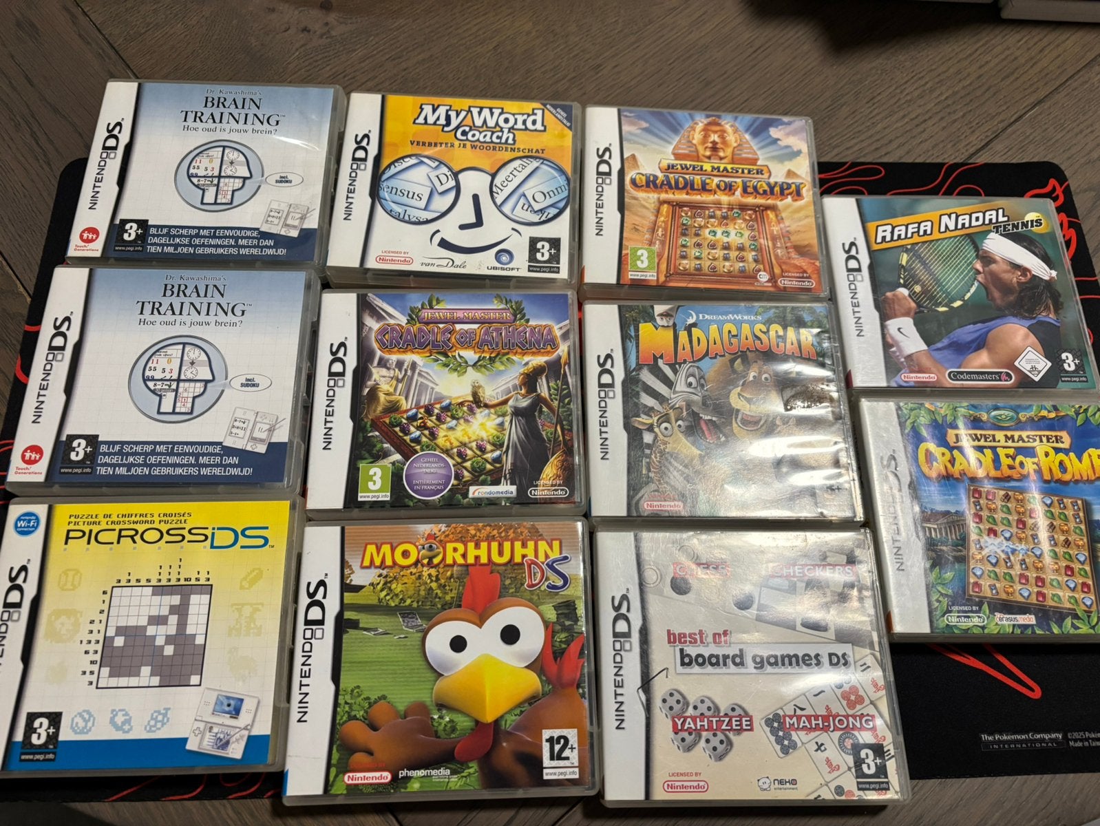 11x Nintendo DS games, 1 speler, Zo goed als nieuw, Vanaf 3 jaar, Ophalen