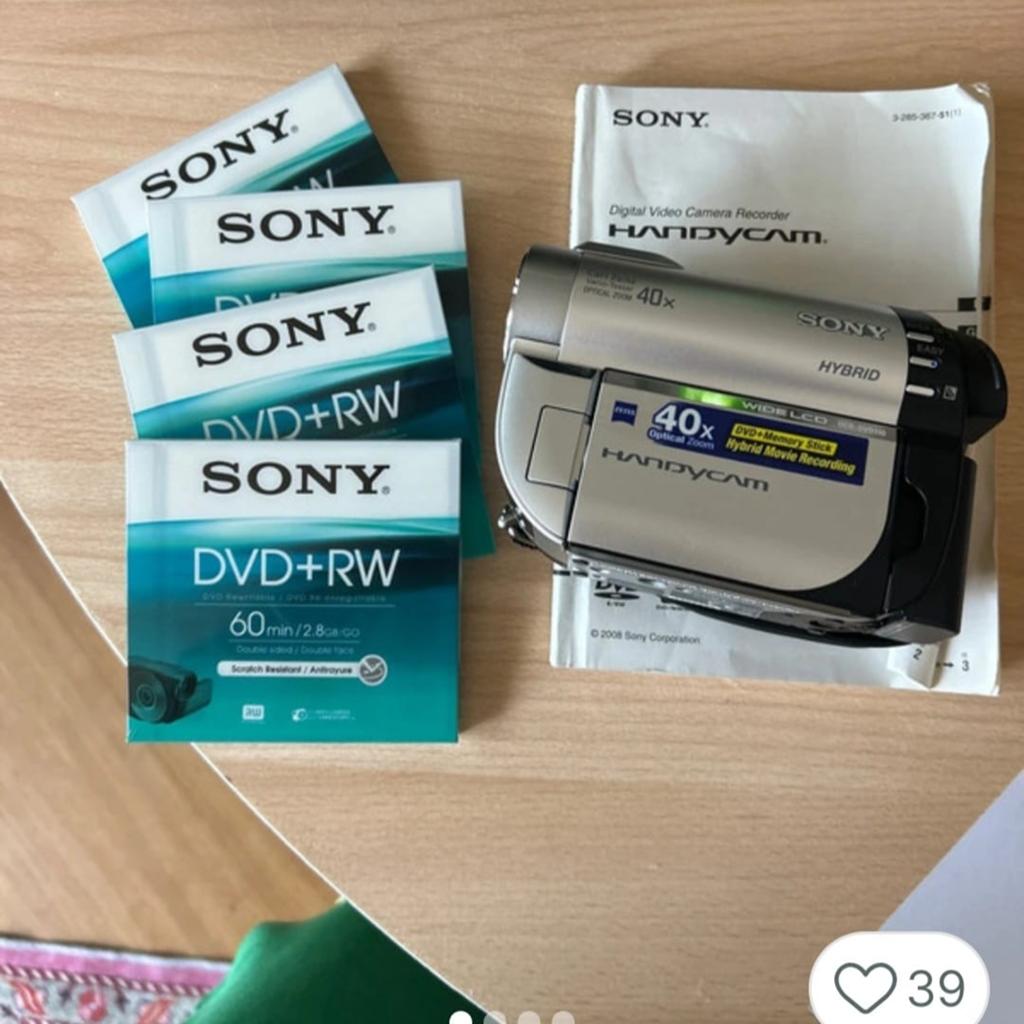 SONY mini handicam video camera, Ophalen of Verzenden, Gebruikt