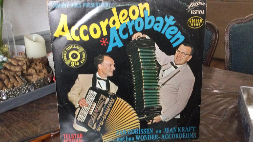 Accordeon Accrbaten Telstar lp, Cd's en Dvd's, Vinyl | Verzamelalbums, Ophalen of Verzenden, Zo goed als nieuw, Overige formaten