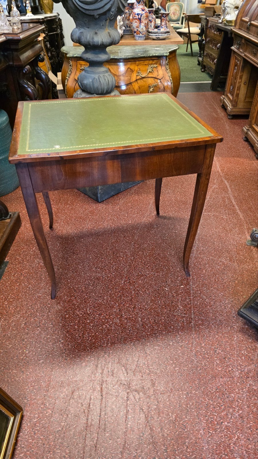 vroeg antieke mahonie schrijftafel