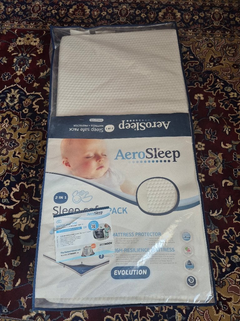 Aerosleep baby matras - perfecte staat, Kinderen en Baby's, Kinderkamer | Beddengoed, Ophalen, Jongetje of Meisje, Matrasbeschermer