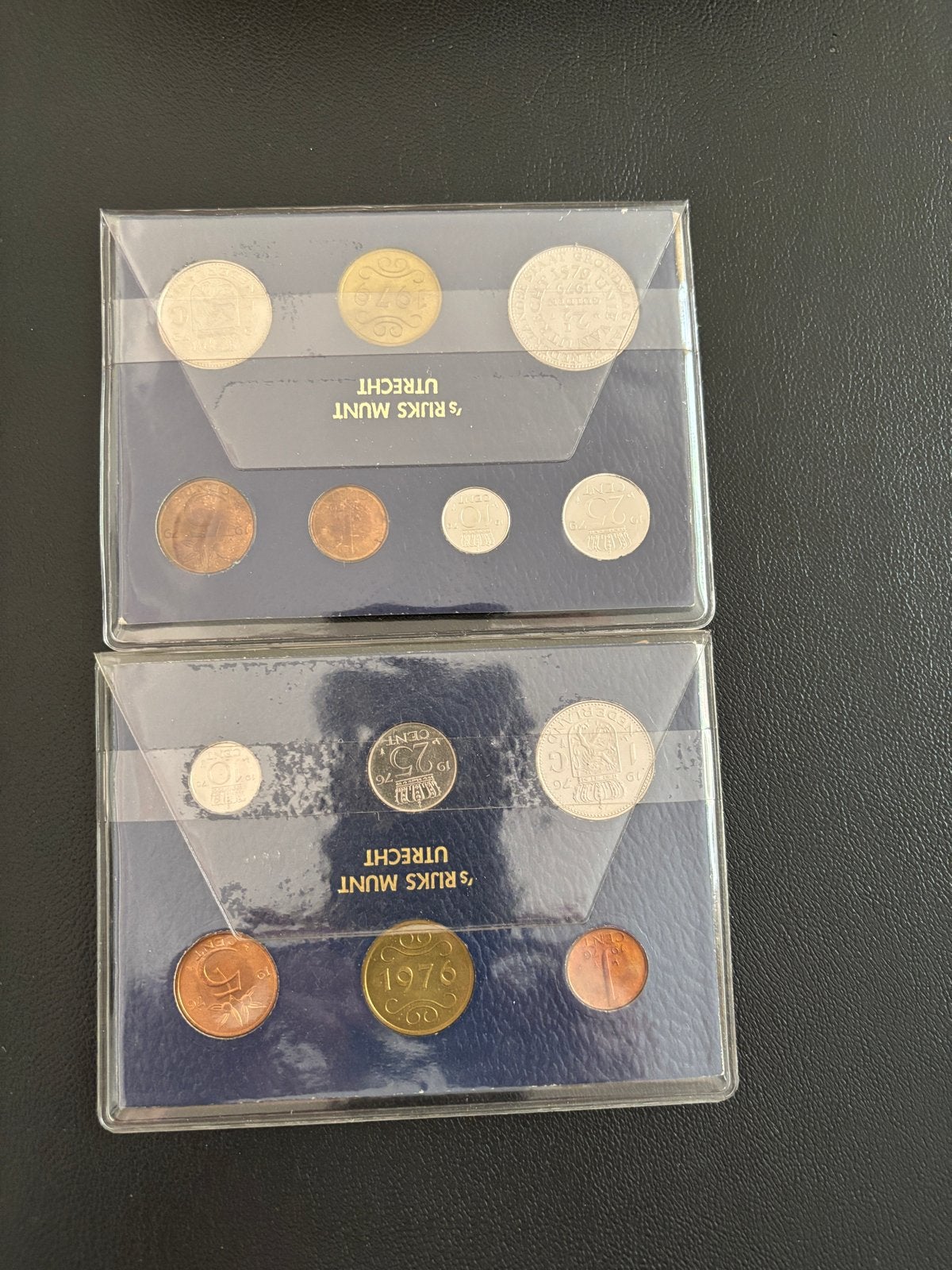 Rijks Munt Utrecht Muntsets (2 stuks), Ophalen of Verzenden, Koningin Juliana, Overige waardes, Setje