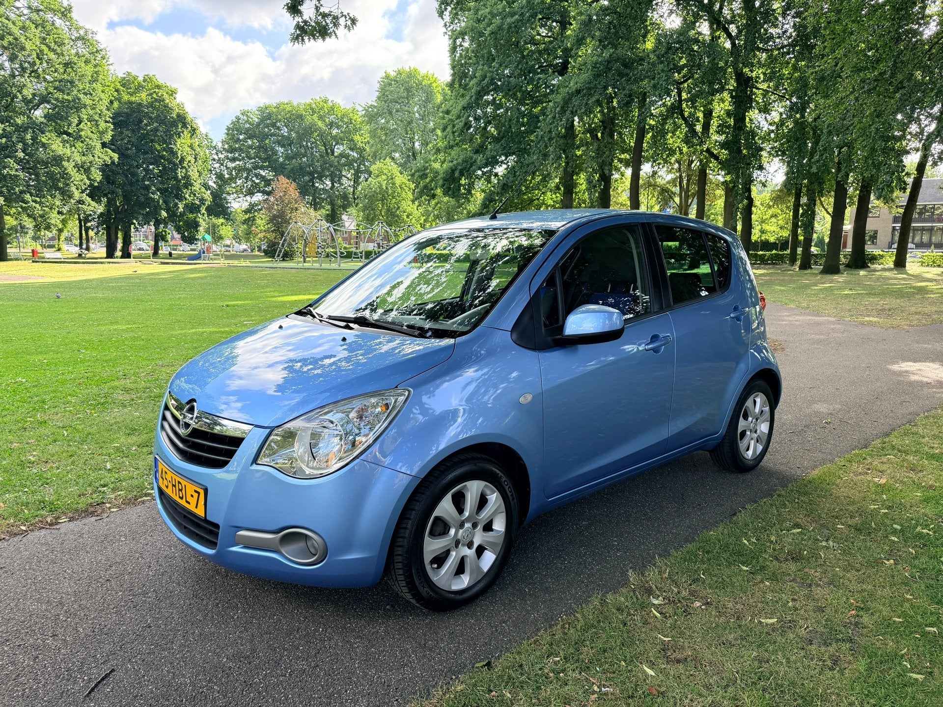 Opel Agila 1.2 Enjoy Nette auto-Goed onderhouden-Nieuwe apk, Auto's, Opel, Voorwielaandrijving, 86 pk, 4 cilinders, 965 kg