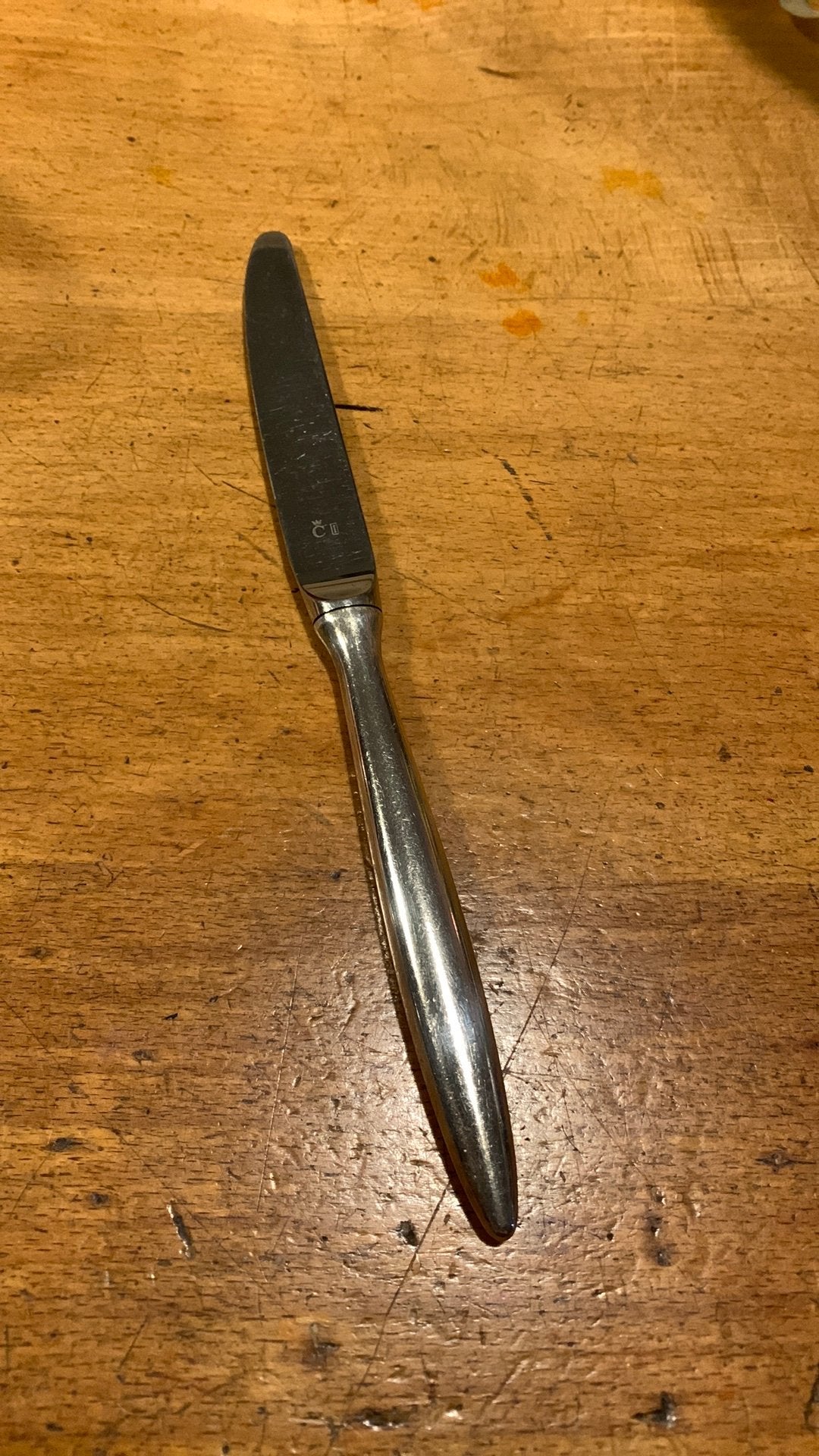 Christofle mes verzilverd, Antiek en Kunst, Ophalen of Verzenden