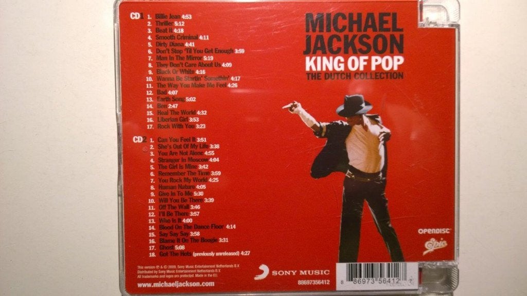 Michael Jackson - King Of Pop (The Dutch Collection), Ophalen of Verzenden, Zo goed als nieuw