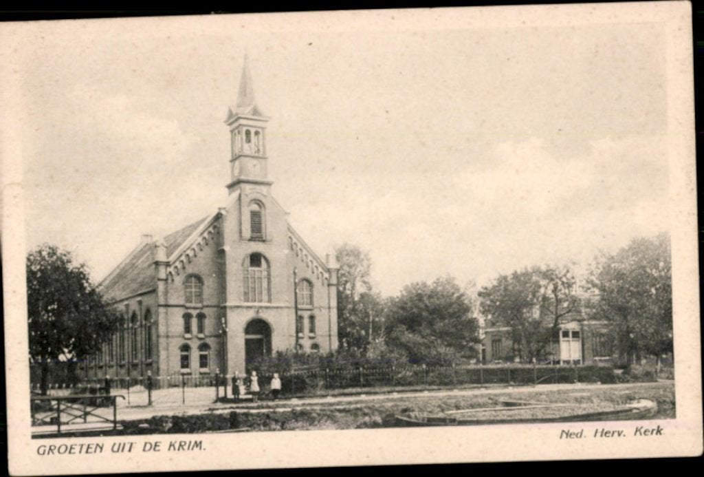 De Krim KVR03 212 Ned. Herv. Kerk, Ophalen of Verzenden, 1940 tot 1960, Ongelopen, Overijssel