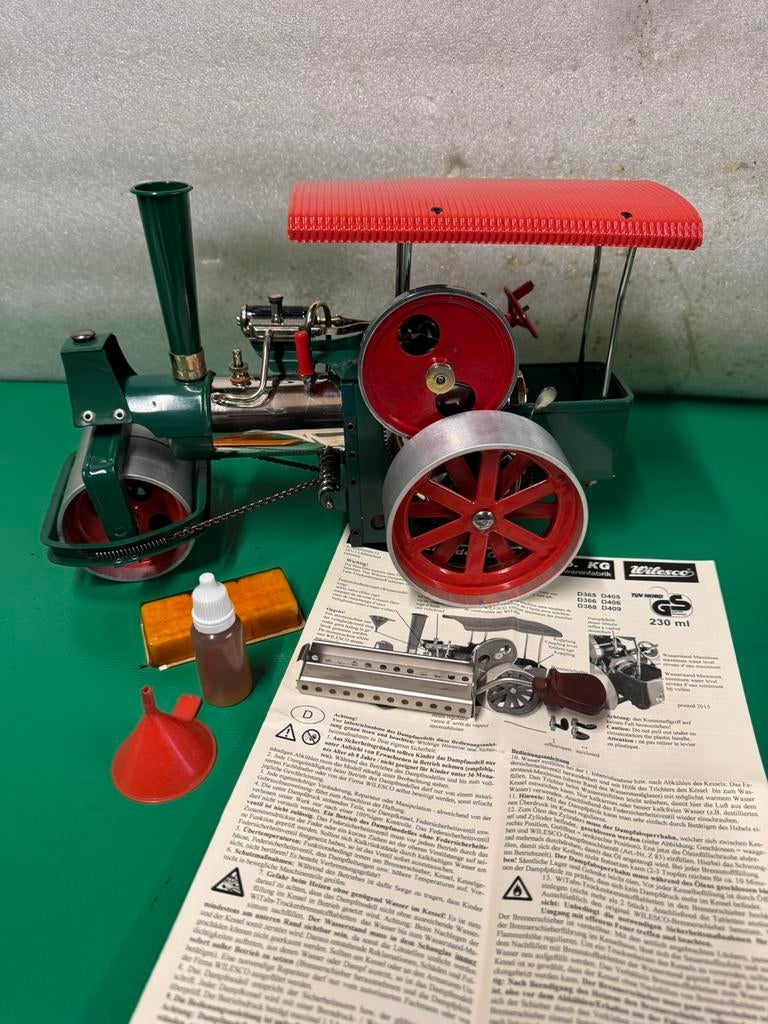 Stoommachine Wilesco D365, Ophalen of Verzenden, Zo goed als nieuw, Groter dan 1:32