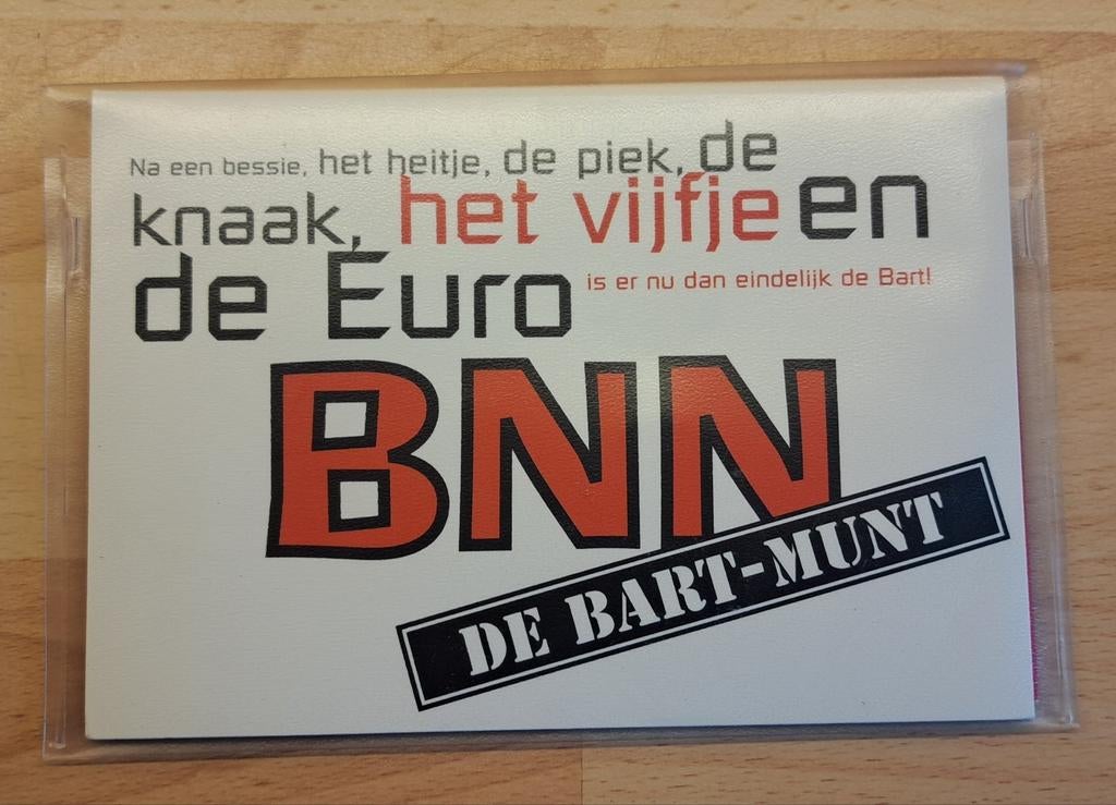 Guldenmuntset 1997 BNN DE BART MUNT, Postzegels en Munten, Munten | Nederland, Ophalen of Verzenden, Vóór koninkrijk