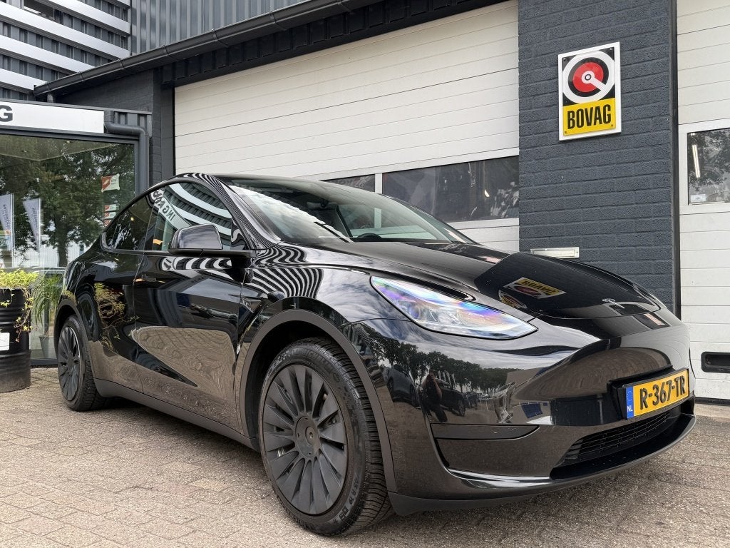 Tesla Model Y RWD 58 kWh (bj 2022, automaat), Auto's, Automaat, 0 cilinders, Gebruikt, 347 pk